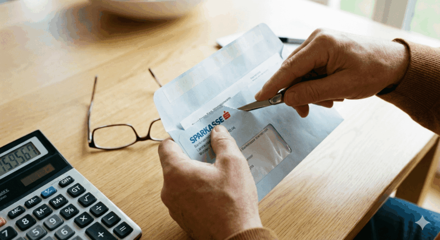 Prolongation oder Umschuldung Vergleich - Visualisierung auf Tablet