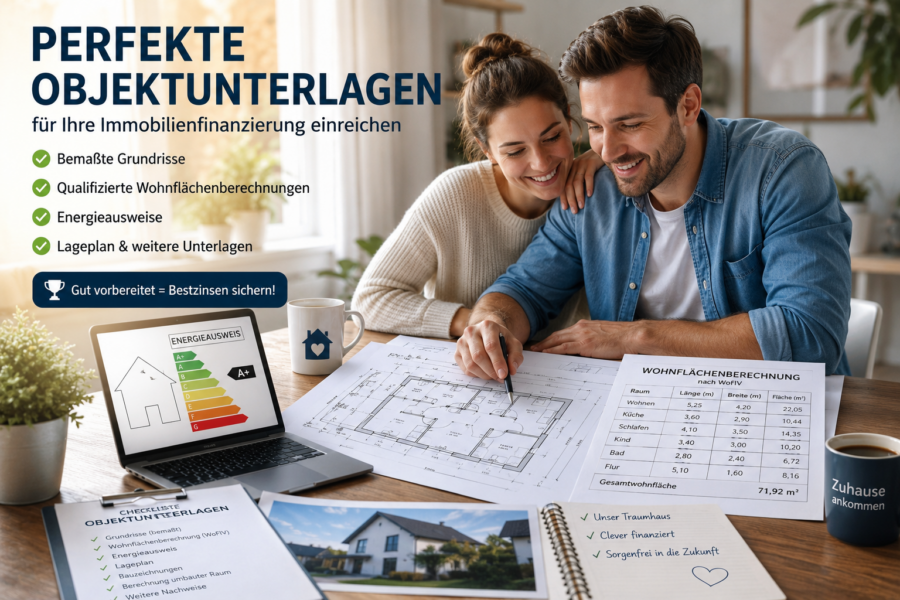 Objektunterlagen für die Immobilienfinanzierung Magdeburg Leipzig und Dresden