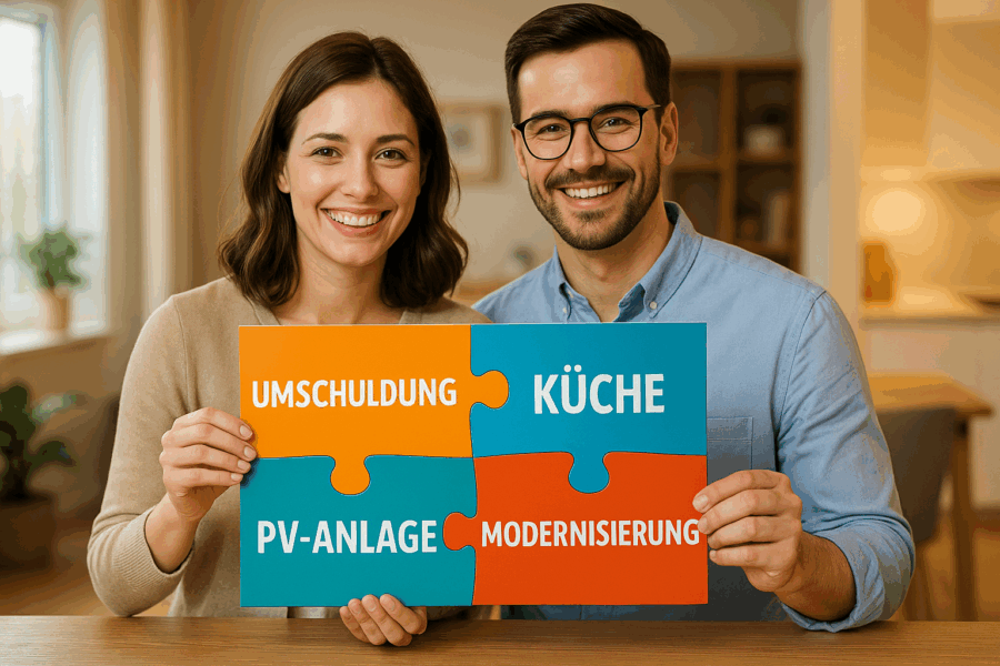Privatkredit für Umschuldung, Küche und Modernisierung - Wichtiger Baustein für Ihre Immobilienfinanzierung in Magdeburg